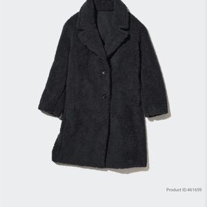 Uniqlo Black Teddy Jacket